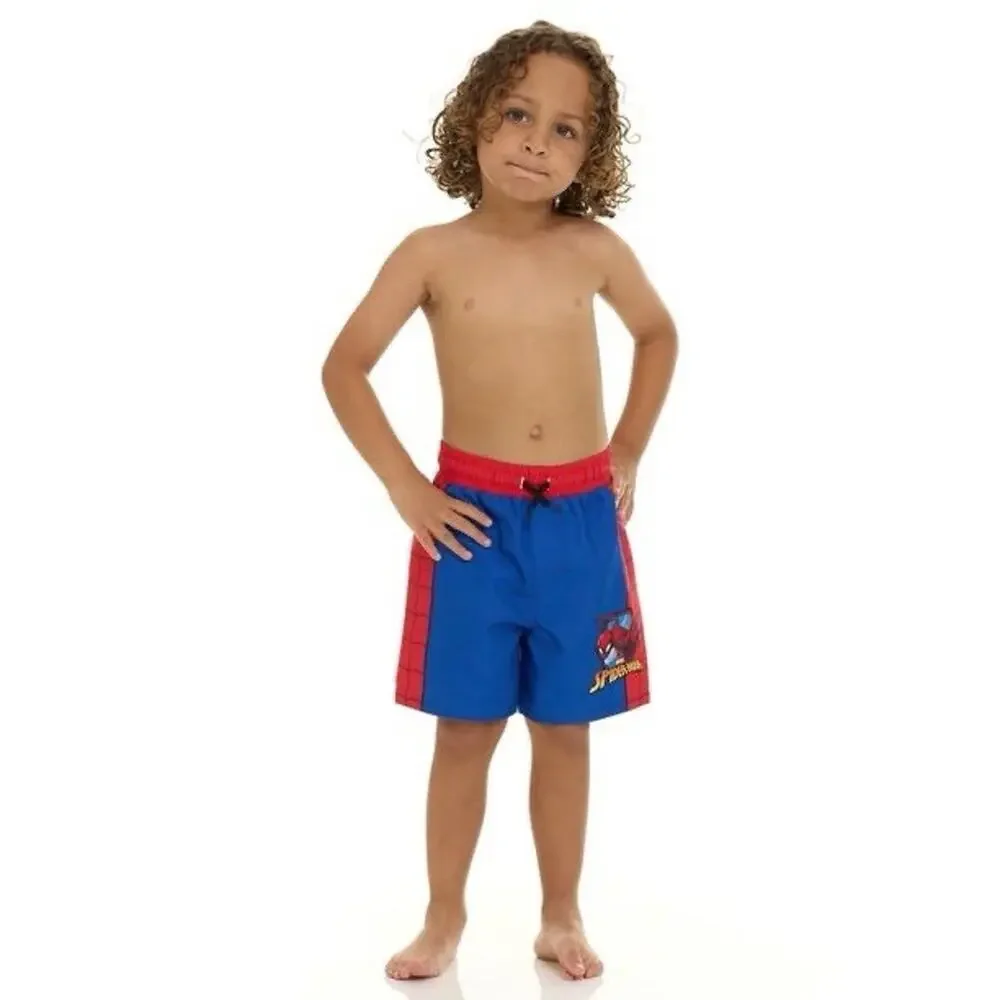 2T Marvel Spider-Man toddler boys' 2-piece rash guard and swim shorts set NWT